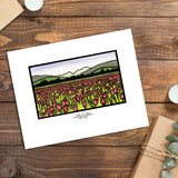 Field of Tulips - Simple Giclee Print