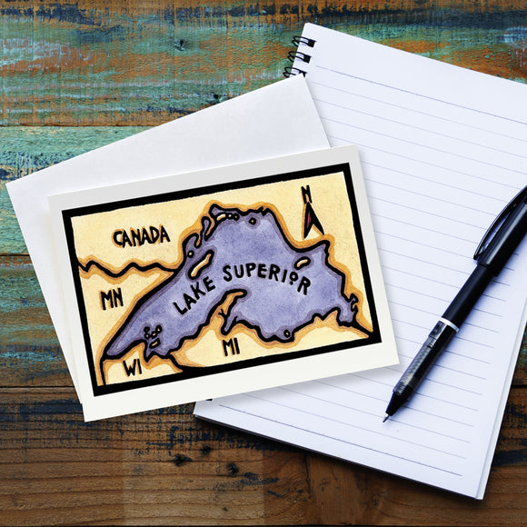 SA059: Lake Superior Map