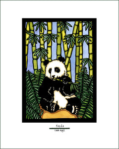 Panda - 8"x10" Overstock