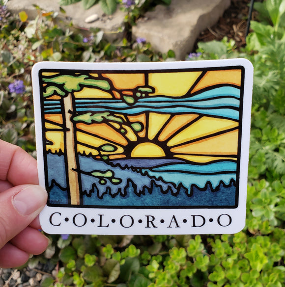 Colorado State Sticker