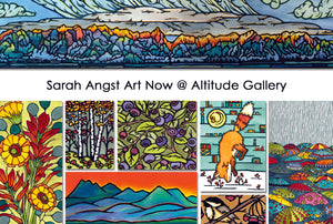 Sarah Angst Art at Altitude Gallery in Downtown Bozeman