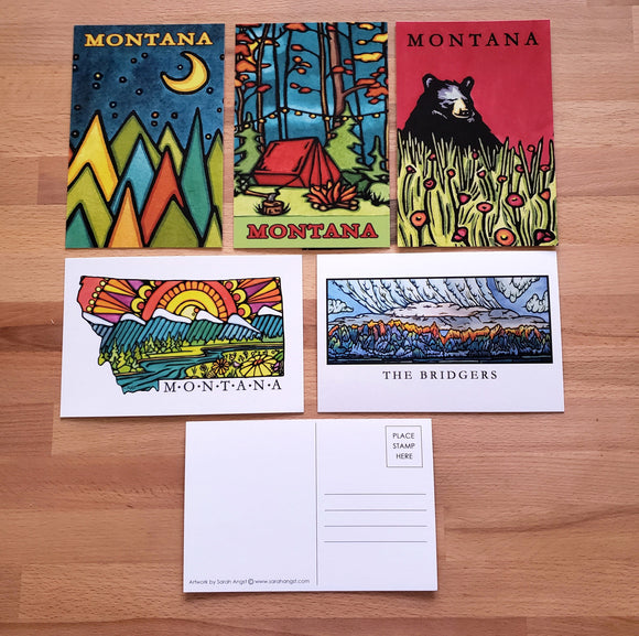 Postcards by Sarah Angst Art in Bozeman, Montana