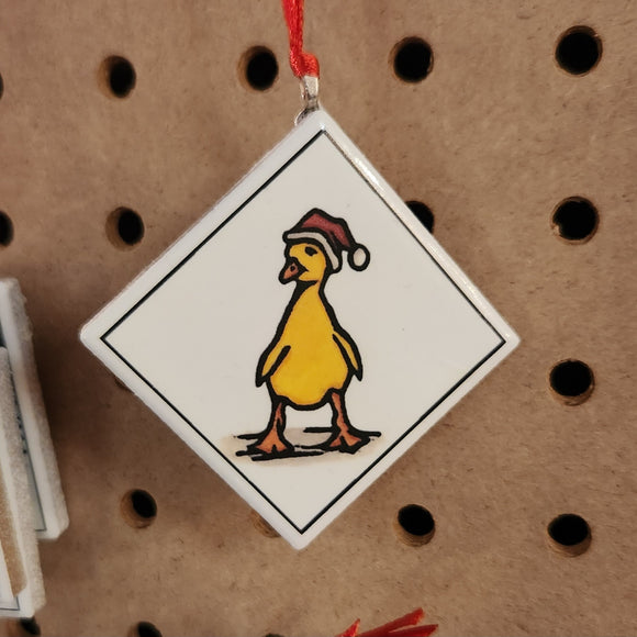 Ornament - Santa's Duck