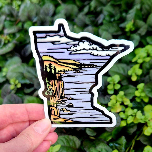 Minnesota Lake Sticker