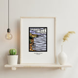 Autumn on the Lake - Simple Giclee Print