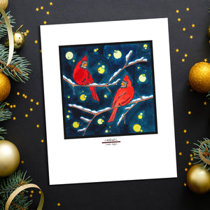 Cardinals - Simple Giclee Print