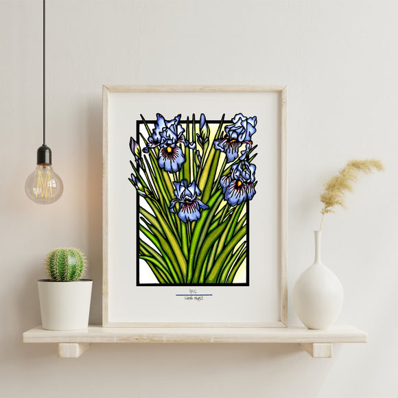 Iris - Simple Giclee Print