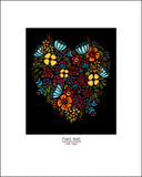 Flower Heart - Simple Giclee Print