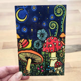 Postcard - Mushrooms