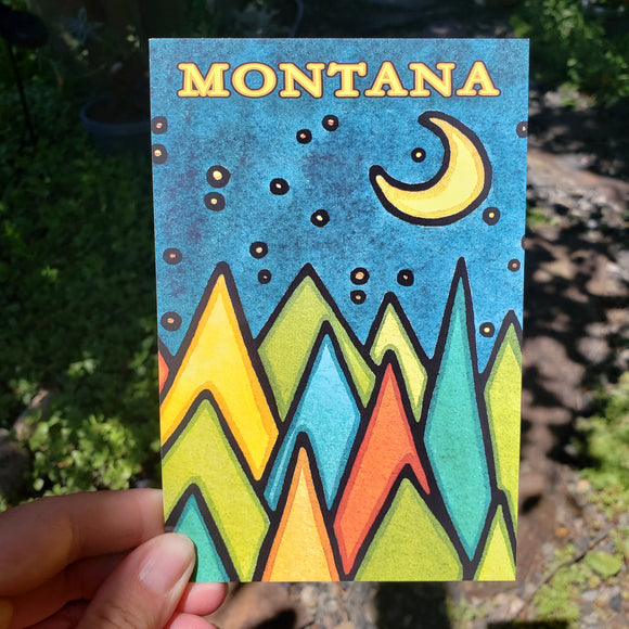 Postcard - Montana Forest