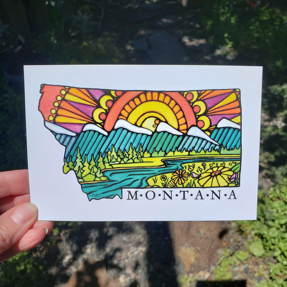Postcard - Montana State