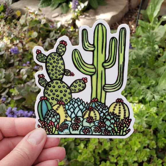 Cacti Sticker