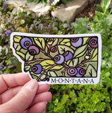 The Best Montana State Huckleberry Sticker