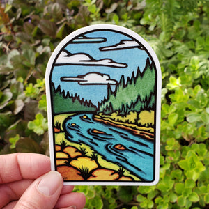 River Sticker