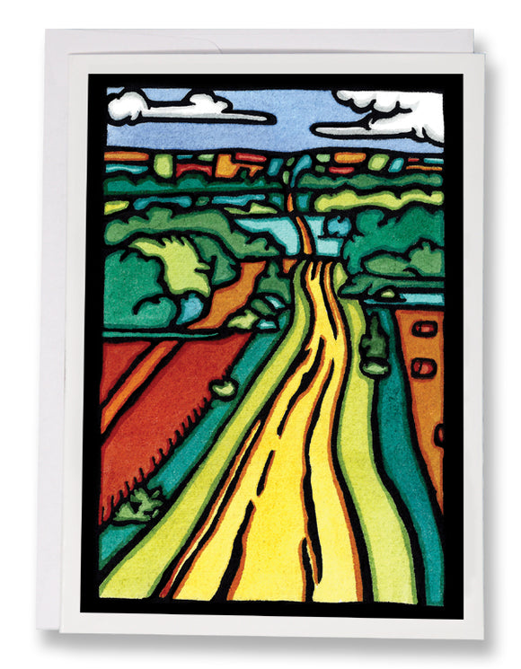 The Road - 230 - Sarah Angst Art Greeting Cards, Giclee Prints, Jewelry, More