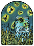 Fireflies Sticker