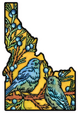 Idaho Bluebirds Sticker