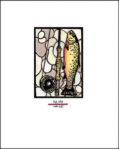 Big Catch - Simple Giclee Print - Sarah Angst Art Greeting Cards, Giclee Prints, Jewelry, More