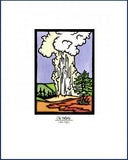 Old Faithful - Simple Giclee Print - Sarah Angst Art Greeting Cards, Giclee Prints, Jewelry, More