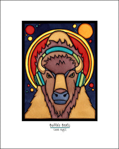 Buffalo Beats - Simple Giclee Print