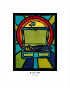 Record Player - Simple Giclee Print