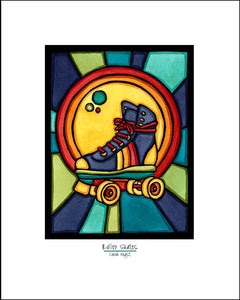 Roller Skate - Simple Giclee Print