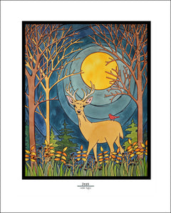 Deer - 8"x10" Overstock - Sarah Angst Art Greeting Cards, Giclee Prints, Jewelry, More