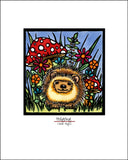 Hedgehog - Simple Giclee Print