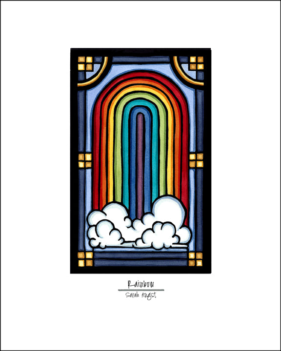 Rainbow - Simple Giclee Print