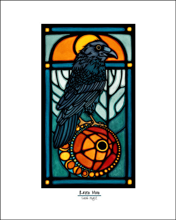 Raven - Simple Giclee Print