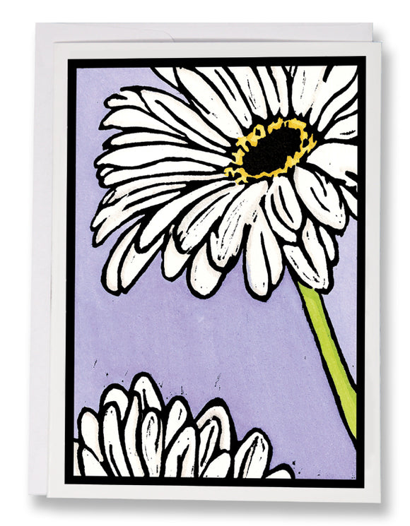 SA035: Daisies - Sarah Angst Art Greeting Cards, Giclee Prints, Jewelry, More