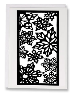 SA092: Snowflakes - Sarah Angst Art Greeting Cards, Giclee Prints, Jewelry, More