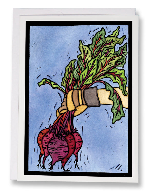 SA184: Beets - Sarah Angst Art Greeting Cards, Giclee Prints, Jewelry, More