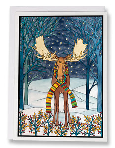 The Moose - 197 - Sarah Angst Art Greeting Cards, Giclee Prints, Jewelry, More