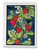 Strawberries - 201 - Sarah Angst Art Greeting Cards, Giclee Prints, Jewelry, More