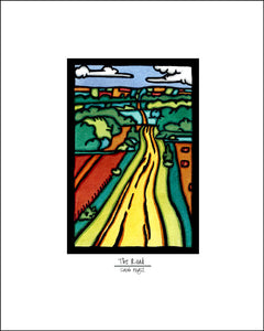 The Road - Simple Giclee Print - Sarah Angst Art Greeting Cards, Giclee Prints, Jewelry, More