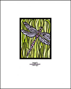 Dragonfly - 8"x10" Overstock - Sarah Angst Art Greeting Cards, Giclee Prints, Jewelry, More