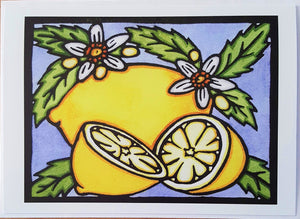 Lemons - 242 - Sarah Angst Art Greeting Cards, Giclee Prints, Jewelry, More